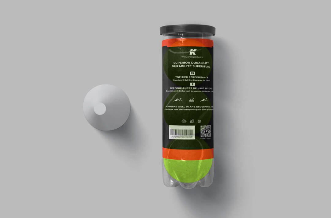 Pack of 3 Premium Padel Balls - Image 2